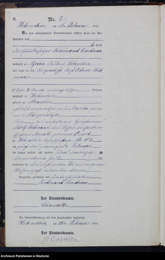 image.from.unit.number "Sterbe-Neben-Register Nr 1 - 86"