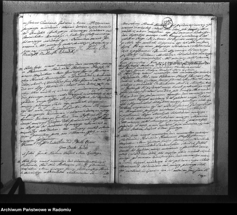 image.from.unit.number "Księga akt cywilnych gminy Głowaczew na rok 1818"