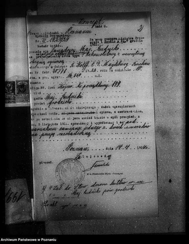 Obraz 6 z jednostki "Majątek Rudniki, pow. nowotomyski - gosp. rolne nr woj. kotła 199"