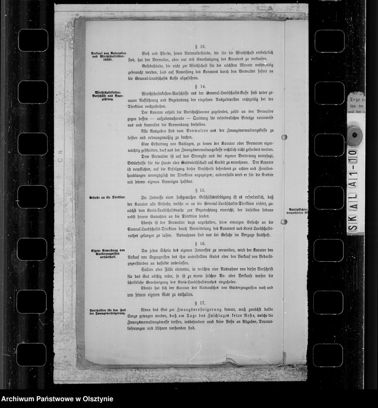 image.from.unit.number "2 Dienstanweisungen der Ostpr. Gen. Landschafts- Direktion für landschaftliche Gutskuratoren und Verwalter"