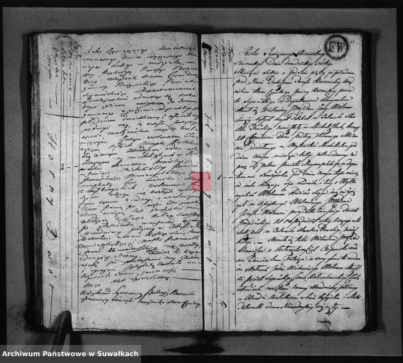 image.from.unit.number "Akta Małżeństwa Stanu Cywilnego Gminy Berznickiey z roku 1816"