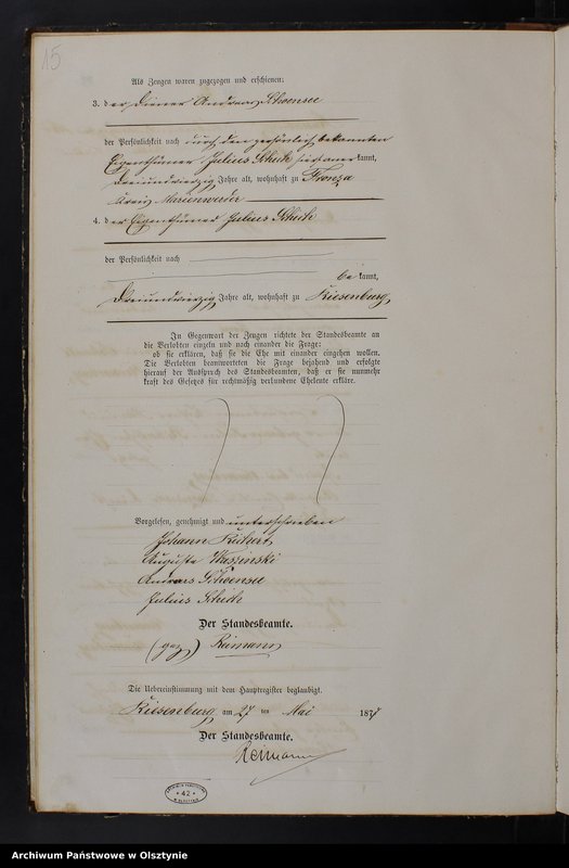 image.from.unit.number "Heiraths-Neben-Register Nr 1 - 25"