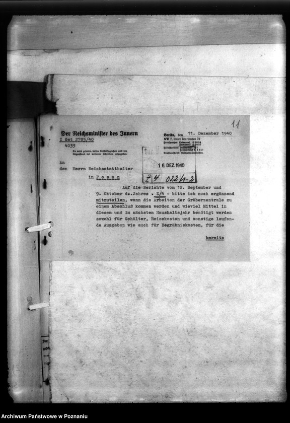 Obraz 16 z jednostki "Budżety Zentrale für die Gräber der ermordeten Volksdentuken"