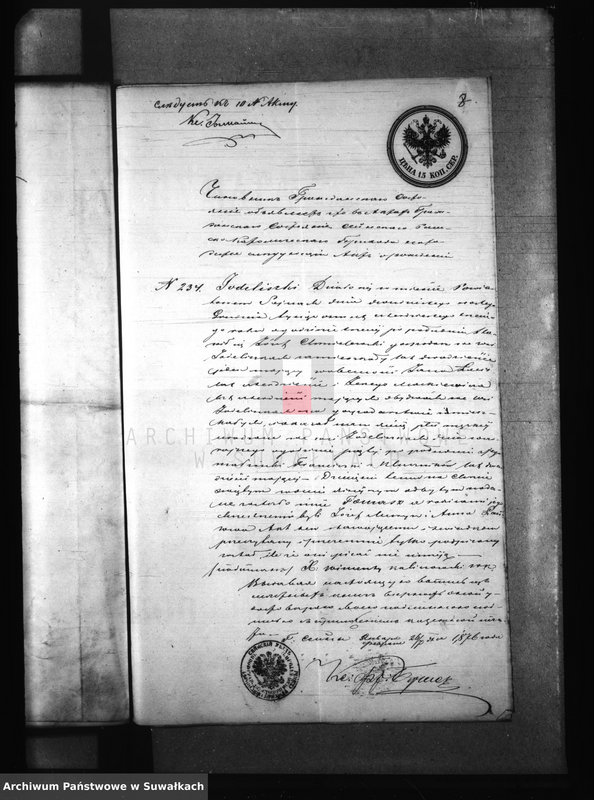 image.from.unit.number "Dokumenty k Aktam Brakočetanija Pruskago Prichoda za 1876 god."