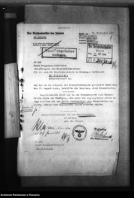 Obraz 5 z jednostki "Notdienstverpflichtung der Ärzte"