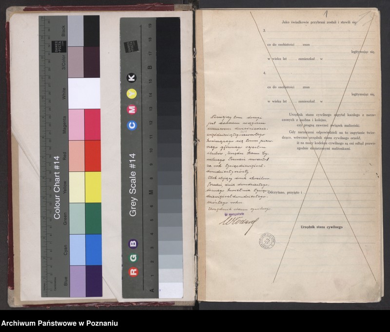 Obraz 3 z jednostki "Księga miejscowa małżeństw tom II [Rejestr główny małżeństw]"