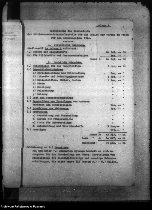 Obraz 18 z jednostki "Reichswasserwirtschaft im Gebiet der Warthe und Oder"