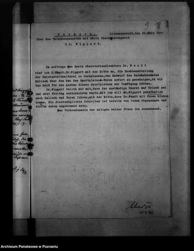 Obraz 13 z jednostki "Ausbau der Gebäude für die Oberschule Turek"