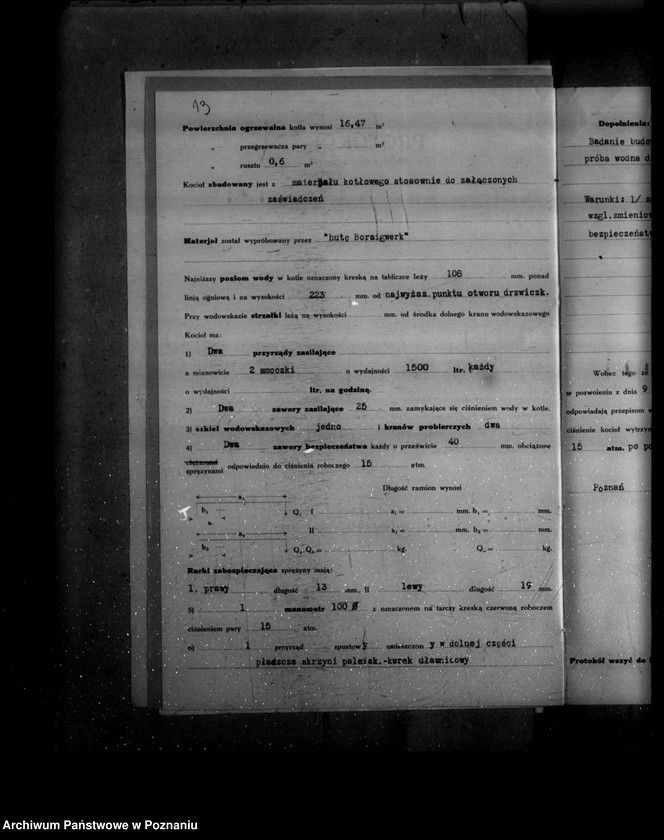 Obraz 18 z jednostki "Cukrownia w Miejskiej Górce powiat rawicki nr woj. kotła 6189"