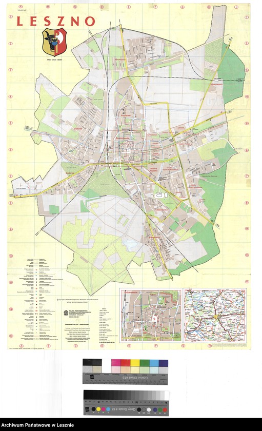 Obraz 11 z kolekcji "Jak zmieniało się Leszno? Plany miasta Leszna w zasobie Archiwum111"