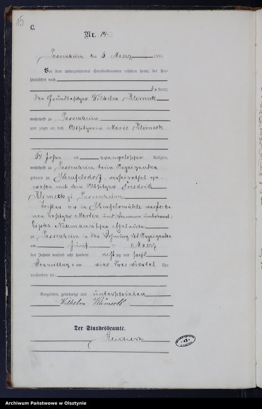 image.from.unit.number "Sterbe-Haupt-Register Nr 1 - 58"