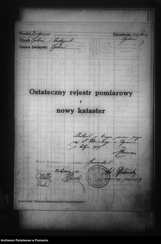 Obraz 5 z jednostki "Ostateczny rejestr pomiarowy majątku Trzebień i Wudzynek powiatu bydgoskiego"