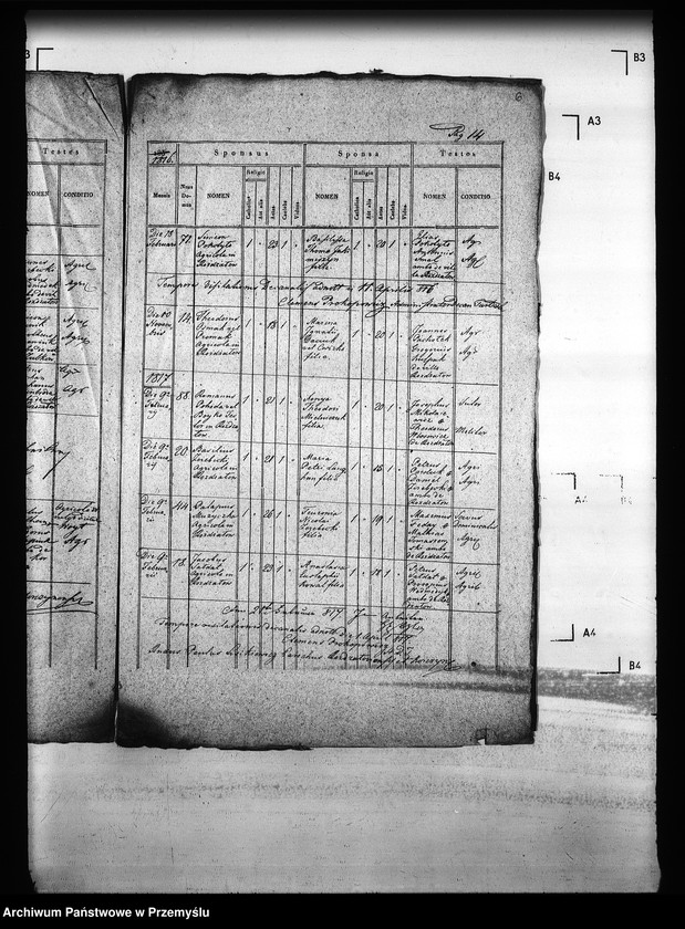 Obraz 10 z jednostki "[Kopie ksiąg metrykalnych parafii Rozdżałów z filią Korczyn (dekanat Tartaków)]"