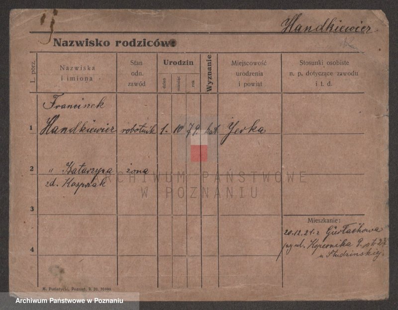 Obraz 12 z jednostki "Handkiewicz - Haniszewski"