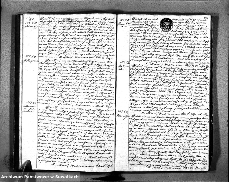 image.from.unit.number "Duplikat Aktów Urodzonych, Zaślubionych i Zeszłych Parafii Kopciowskiey z 1832 Roku."