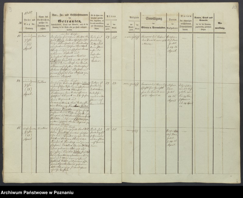Obraz 8 z jednostki "Duplikat des Trauregisters"