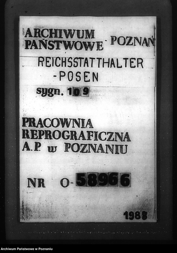 Obraz 14 z jednostki "Rozdzielnik korespondencji, okólników, zarządzeń itp."