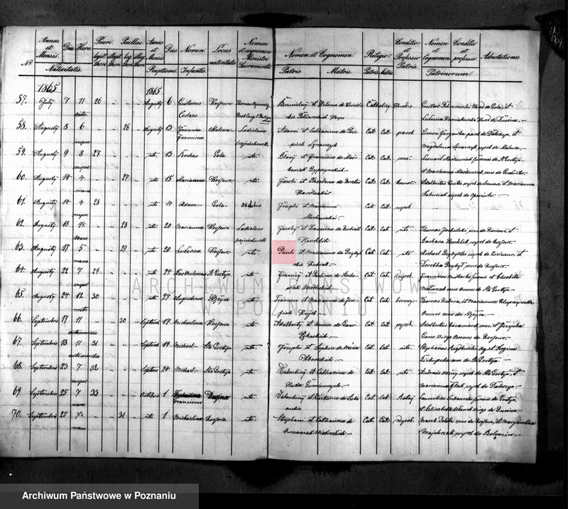 Obraz 6 z jednostki "Liber baptisatorum"