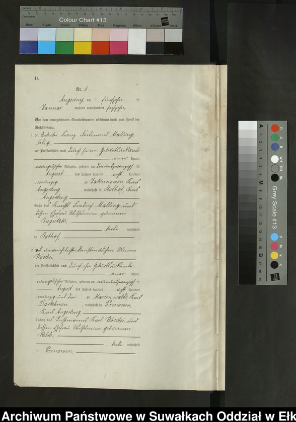 image.from.unit.number "[Heirats = Register (Neben = Register) Standesamt Angerburg einschl. der Bezirke Prinowen, Gr. Strengeln und Kehlen Kreis Angerburg]"