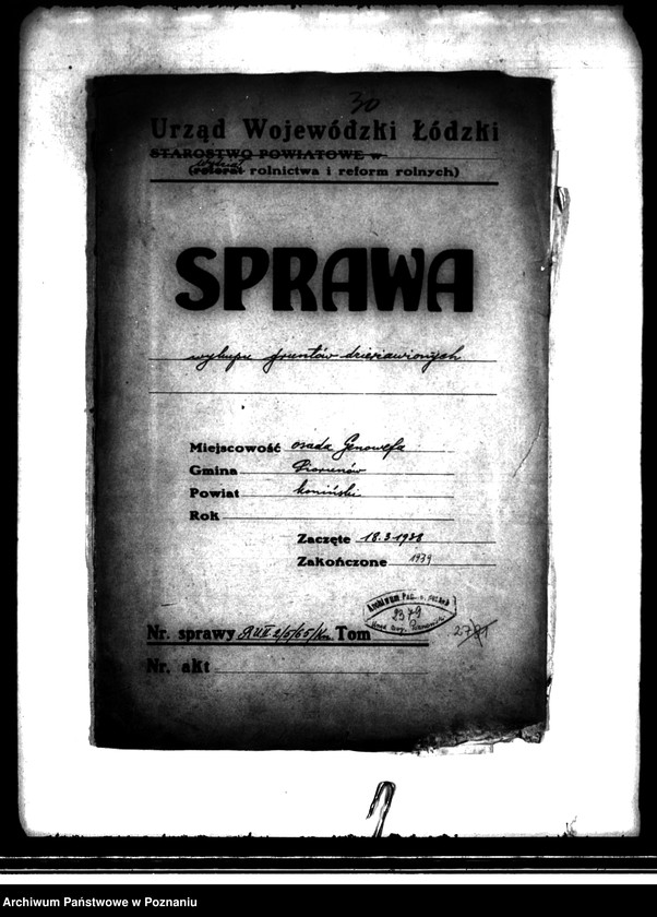 image.from.unit.number "Wykup gruntów dzierżawnych w osadzie Genowefa powiatu konińskiego"