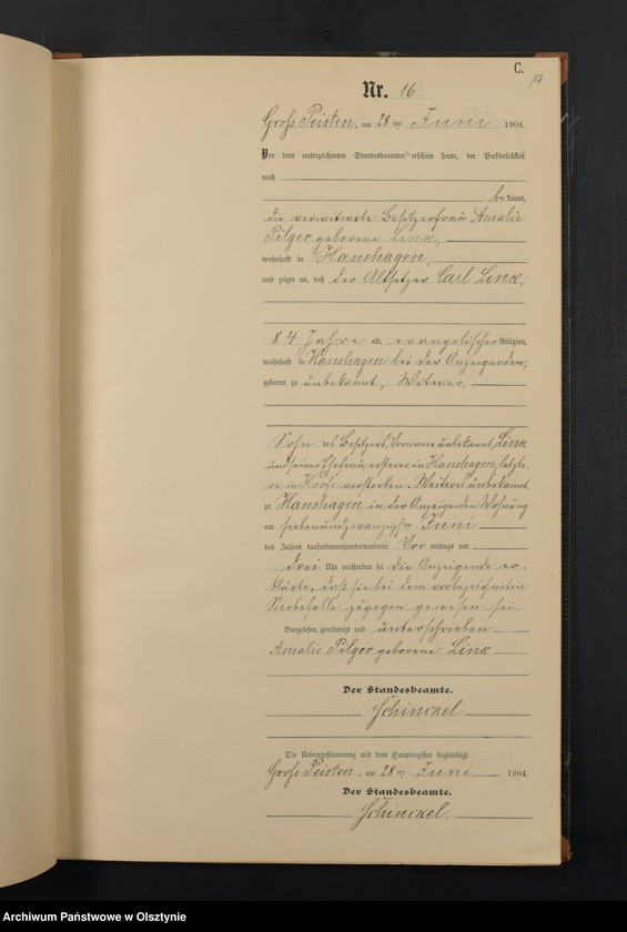 image.from.unit.number "Sterbe-Neben-Register Nr 1 - 35"