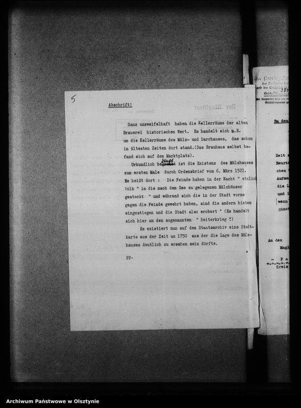 image.from.unit.number "Passenheim, Stadtmauer, Brauhausreste"