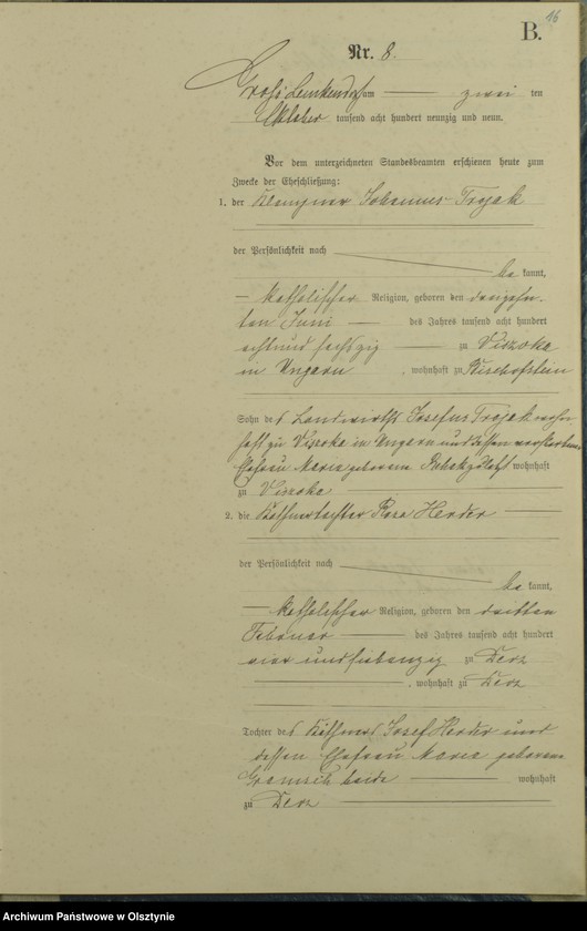 image.from.unit.number "Heiraths-Haupt-Register Nr 1 - 21"