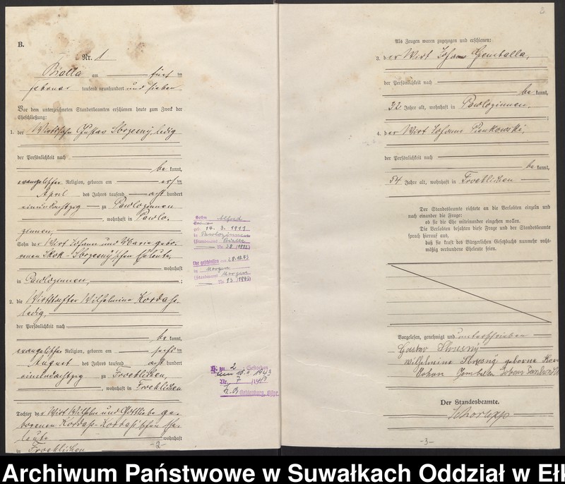 image.from.unit.number "[Heirats-Haupt-Register des Königlichen Preussischen Standes-Amtes Bialla Kreis Johannisburg]"