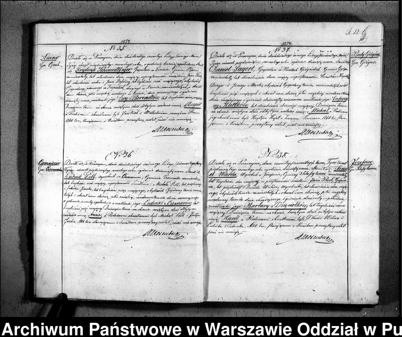 image.from.unit.number "Akta urodzeń, małżeństw i zgonów"