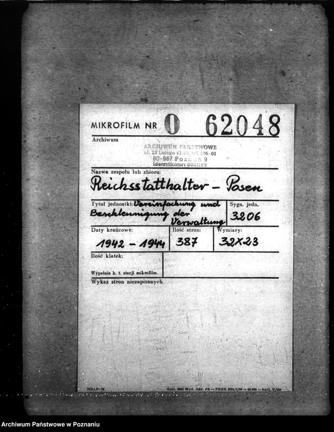 Obraz 2 z jednostki "Vereinfachung und Beschleunigung der Verwaltung"