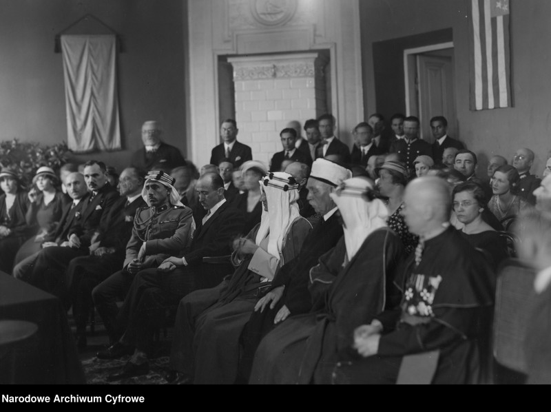 Obraz 10 z jednostki "Wizyta następcy tronu Królestwa Al-Hidżaz Faisala ibn Abd al-Aziza as-Sauda w Polsce"