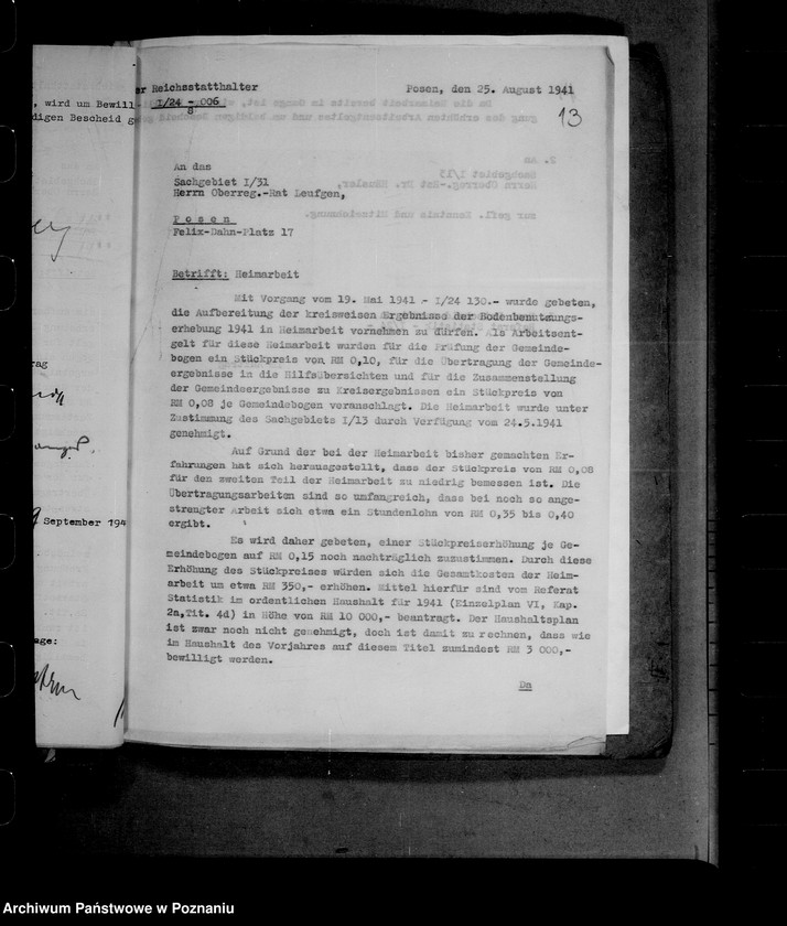 Obraz 17 z jednostki "Heimarbeit"