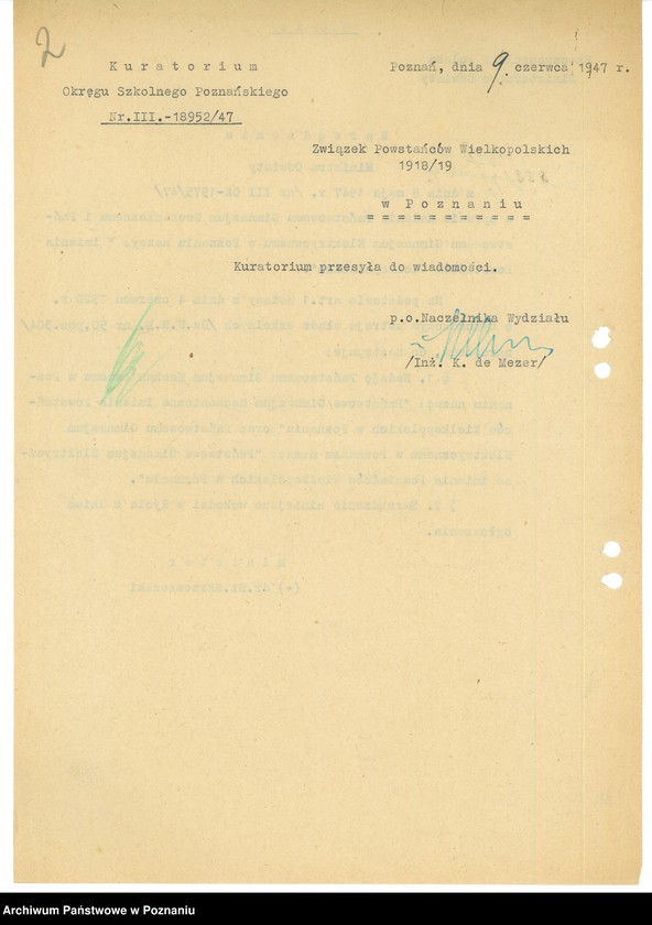 Obraz 4 z jednostki "Obchody roczne Powstania Wielkopolskiego 1918/19 r."