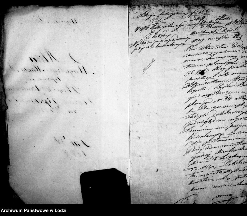 Obraz 6 z jednostki "Akta tyczące się pożyczki budowlanej Hersza Lipskiego i Lajzera Bergera"