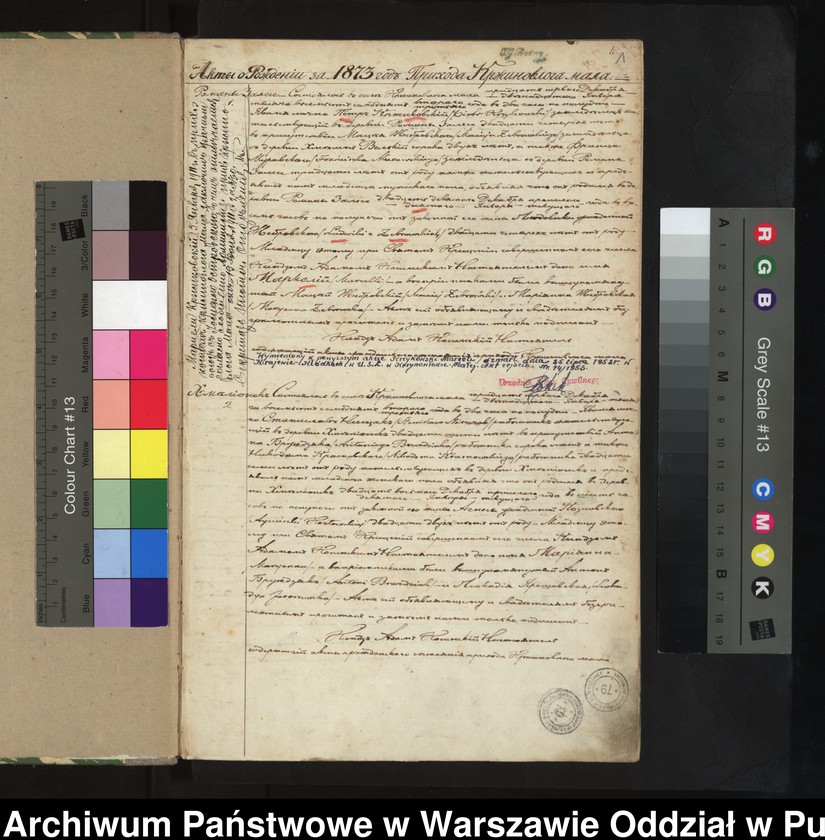 image.from.unit.number "Akta urodzeń, małżeństw i zgonów"