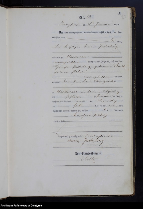 image.from.unit.number "Geburts-Haupt-Register Nr 1 - 162"