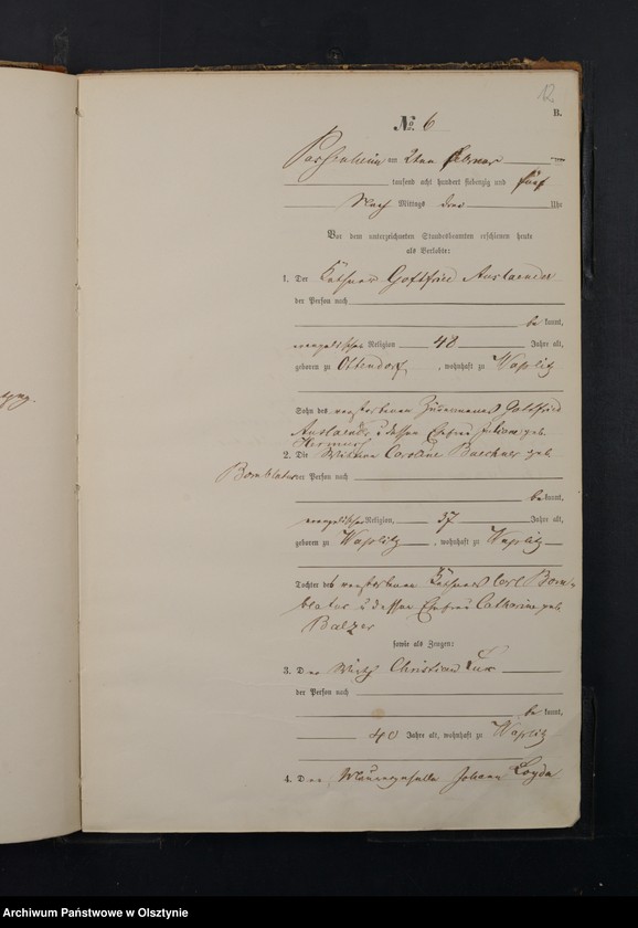 image.from.unit.number "Haupt-Heiraths-Register Nr 1 - 42"