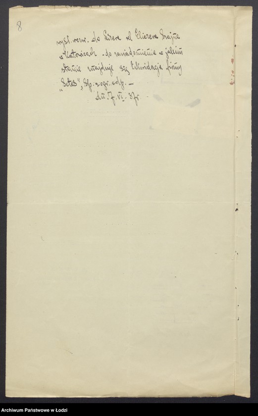 Obraz 10 z jednostki "Gerszek Berek Rolnicki, Icchok Mojsze Majeranc, Abram Lewenberg- przemysł jedwabno-włokienniczy"