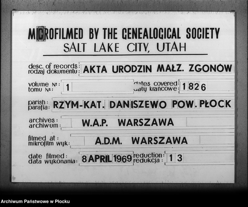 image.from.unit.number "Akta urodzeń, małżeństw i zgonów"