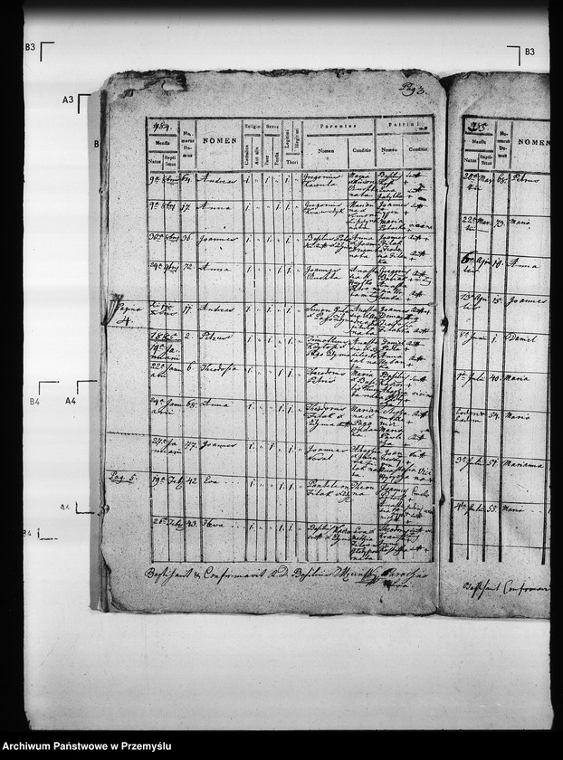 Obraz 6 z jednostki "[Kopie ksiąg metrykalnych parafii Zdynia z filiami Konieczna, Ług (dekanat Gorlice)]"
