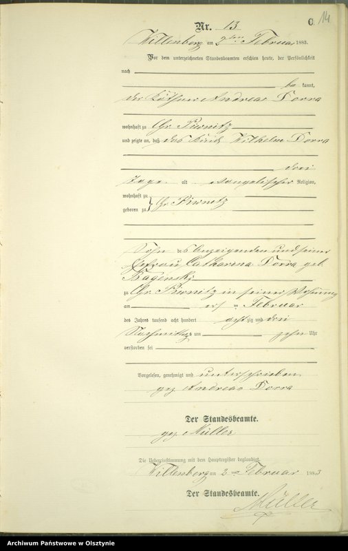image.from.unit.number "Sterbe-Neben-Register Nr 1 - 161"