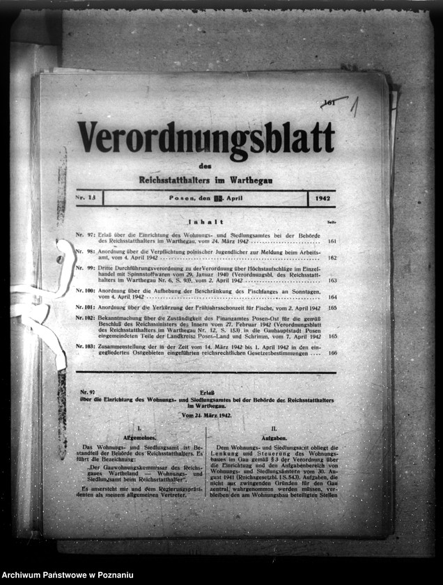 Obraz 5 z jednostki "Verordnungsblatt Nr. 13"