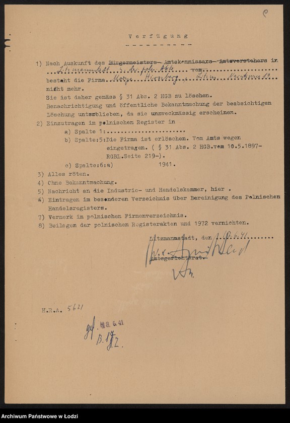 Obraz 11 z jednostki "Moryc Hirszberg- pracownia damskich kapeluszy"