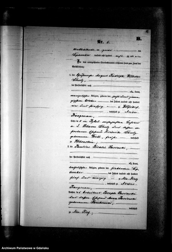 Obraz 17 z jednostki "Księga małżeństw"