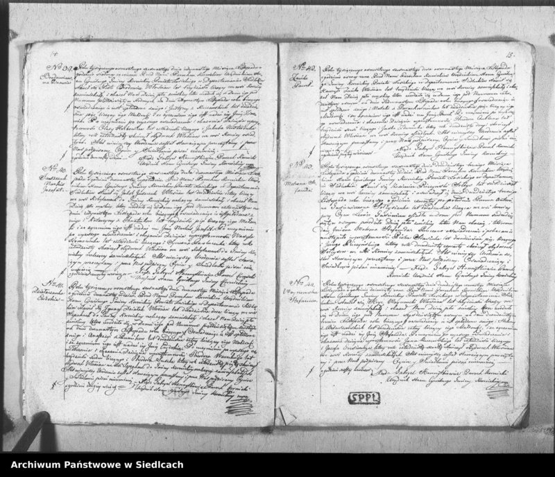 Obraz 10 z jednostki "Akta urodzin, małżeństw, zgonów"