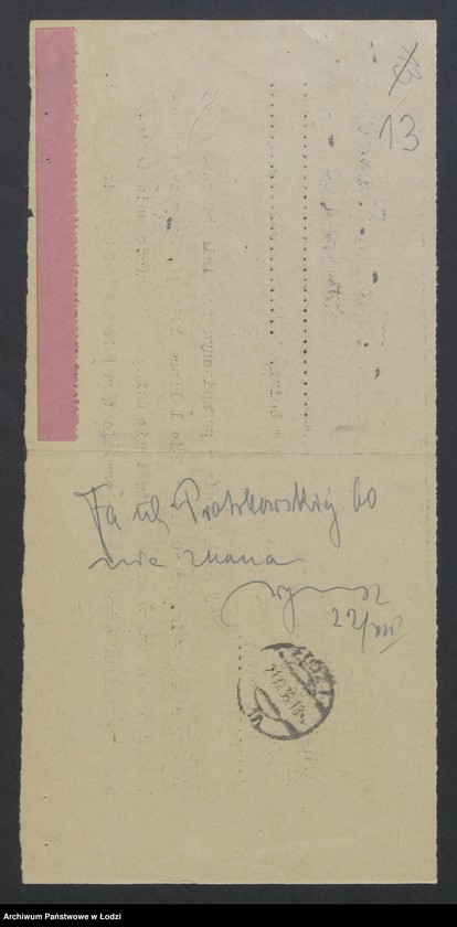 Obraz 15 z jednostki "Firma Tkanpol - Zawadzki, Husman, Zawluk - wyrób i sprzedaż towarów manufakturowych"