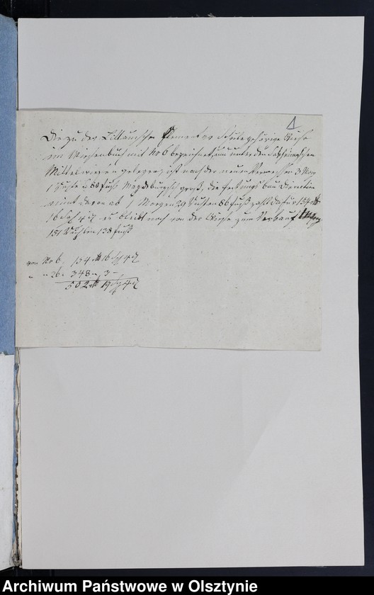 image.from.unit.number "Die Verpachtung der zur lituanischen Elementar Schule gehörigen Wiesen"