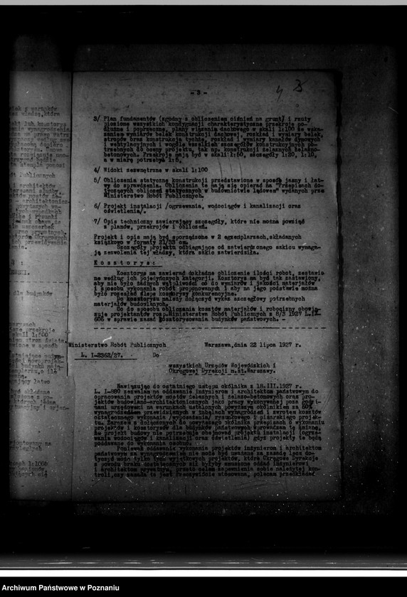 Obraz 8 z jednostki "Okólniki w sprawach budowlanych"