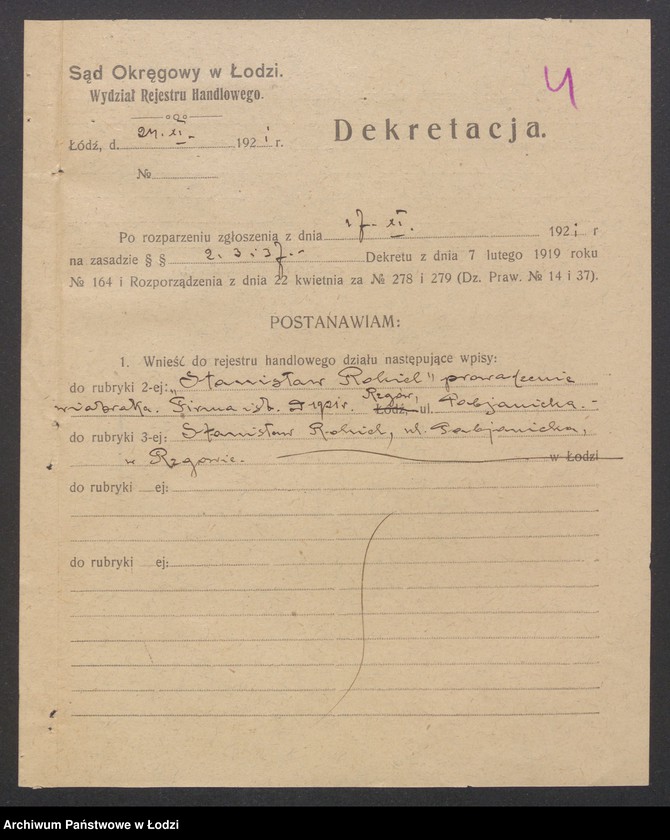 Obraz 6 z jednostki "Stanisław Rokiel – prowadzenie wiatraka"