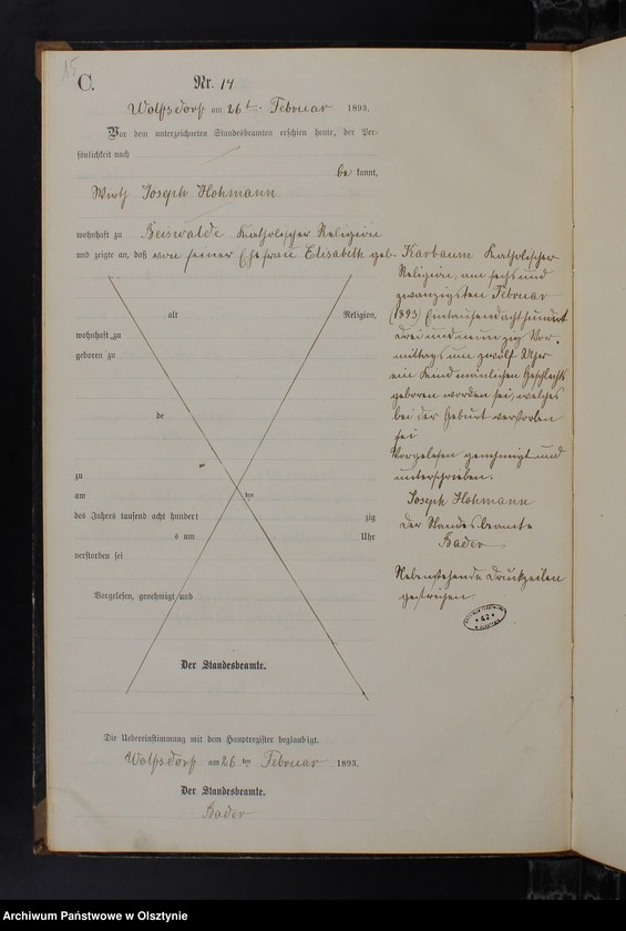 image.from.unit.number "Sterbe-Neben-Register Nr 1 - 63"